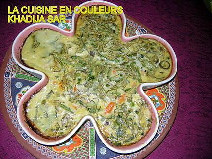 recette Omelette aux crevettes