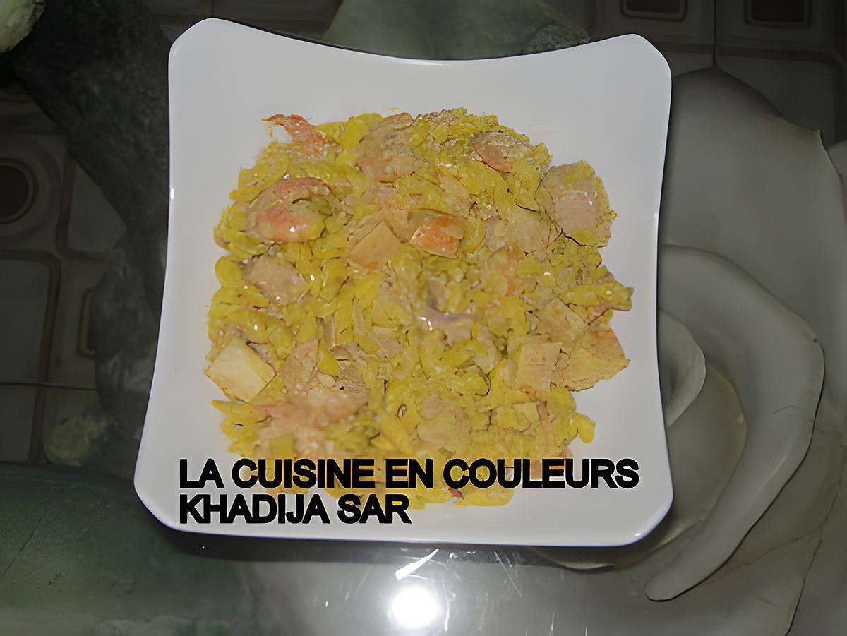 recette Salade de pâte aux fruits de mer et au thon