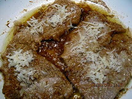 recette ESCALOPE DE VEAU SAUCE MARSALA