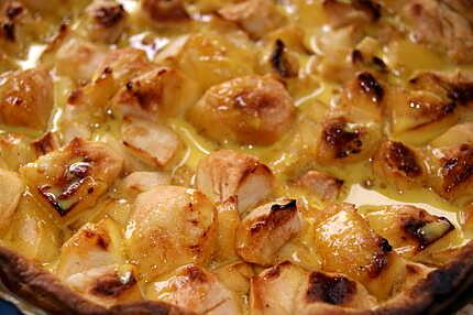 recette Tarte aux pommes Normande