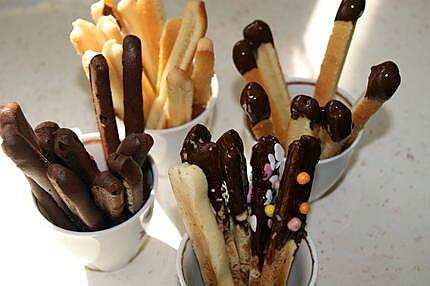 recette sticks version sucrée