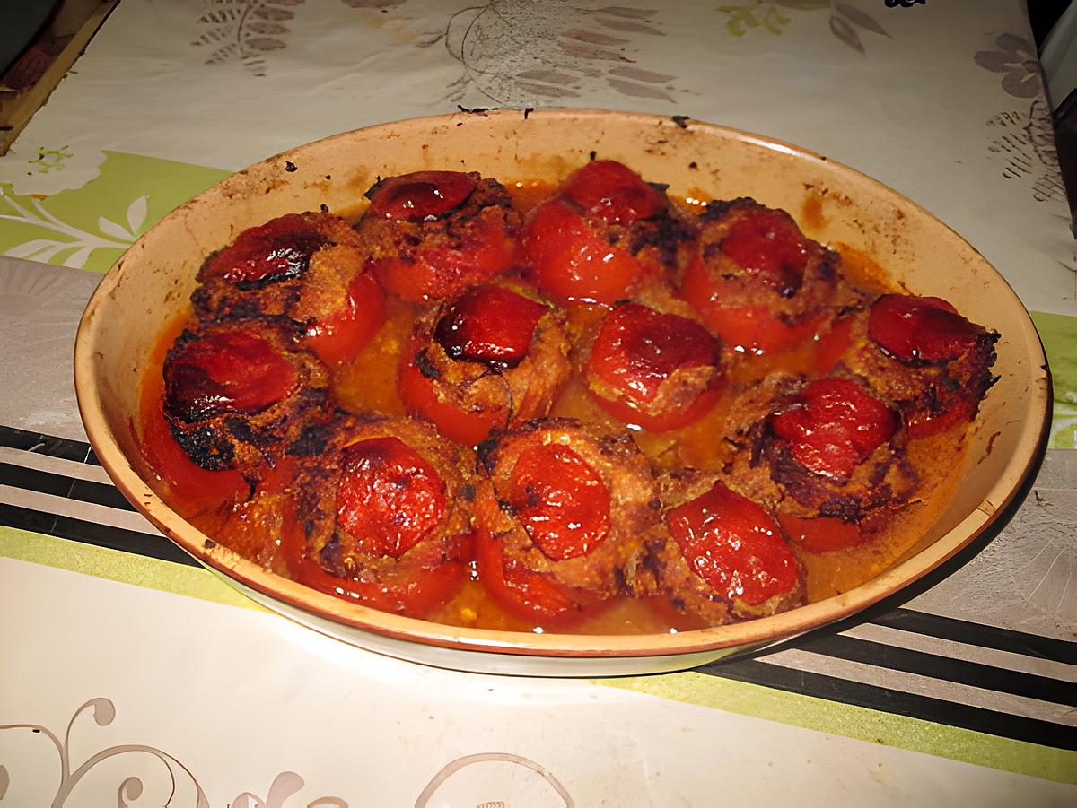 recette tomates farçies   a la viande  et comment sécher les herbes  recette de mamyloula