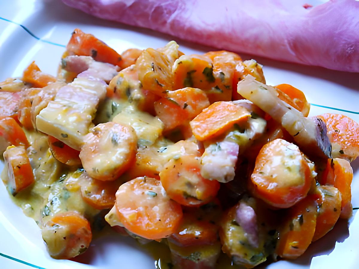 recette carbonara de carottes