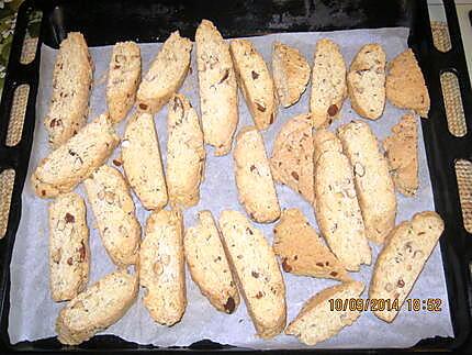 recette Cantucci -biscuits aux amandes