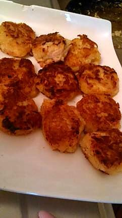 recette Croquettes de pommes de terre jambon fromage