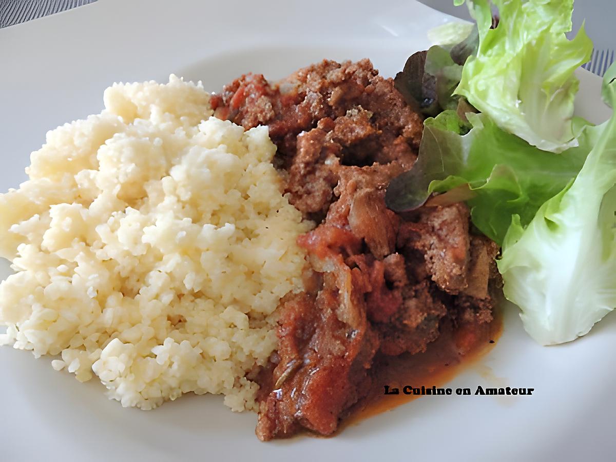 recette Viande hachée aux épices