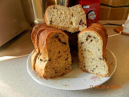 recette Kouglof aux pépites de chocolat