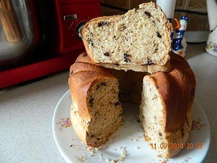 recette Kouglof aux pépites de chocolat