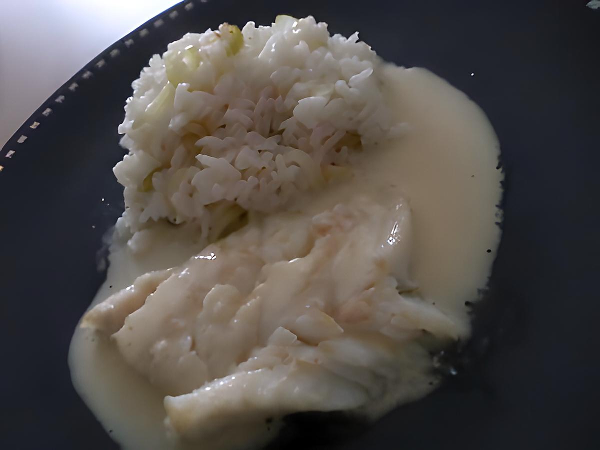 recette Filet de cabillaud sauce au beurre blanc citroné