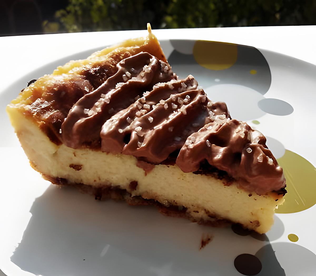 recette flan parisien chocolat blanc- noix de coco et chocolat