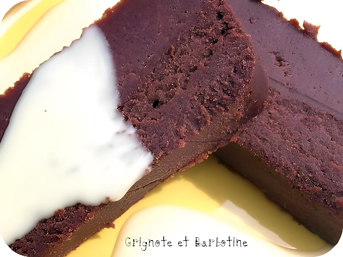 recette Fondant à la chataigne, au chocolat