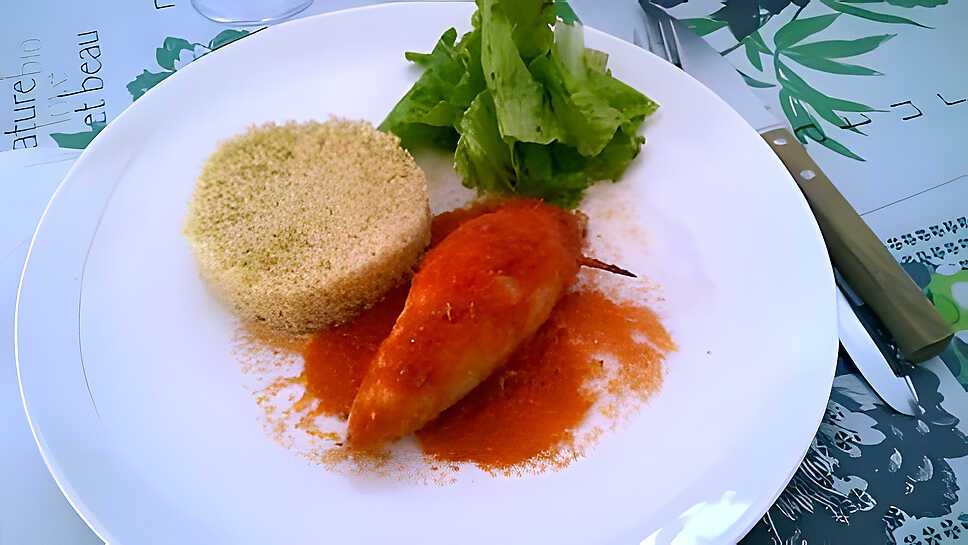 recette Encornet farci à la sauce tomate