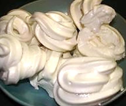 recette Meringues (recette de base)