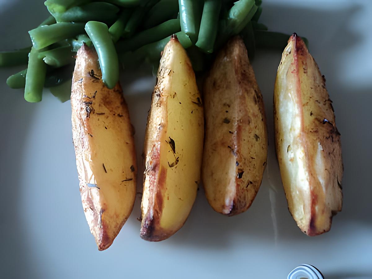 recette Potatoes Maison ( quartier de pomme de terre ) au four