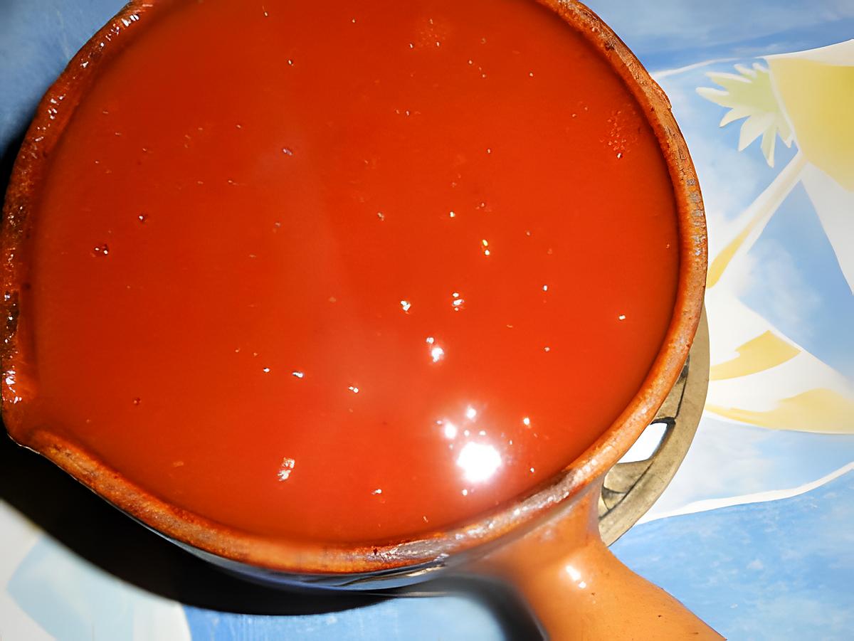 recette Sauce aux tomates fraiches