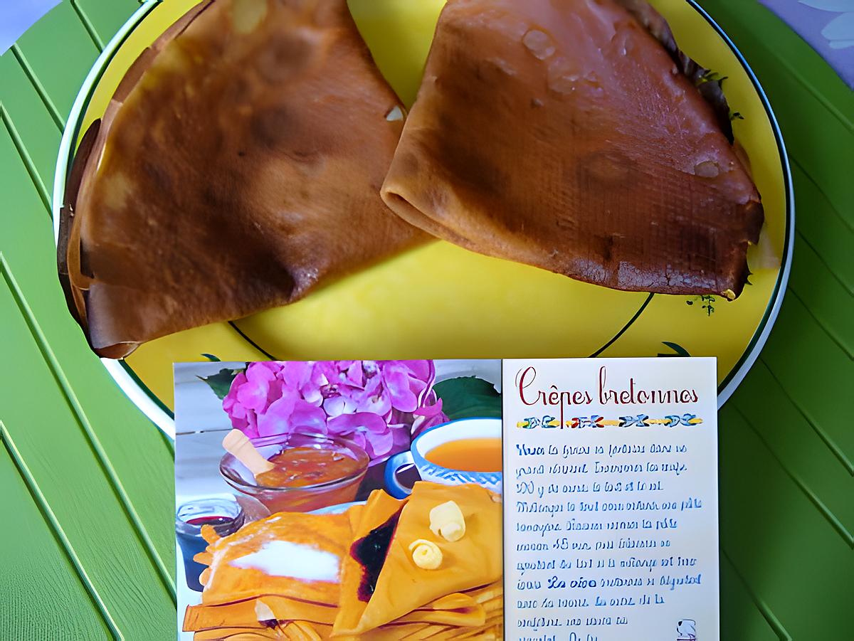 recette Crêpes bretonnes