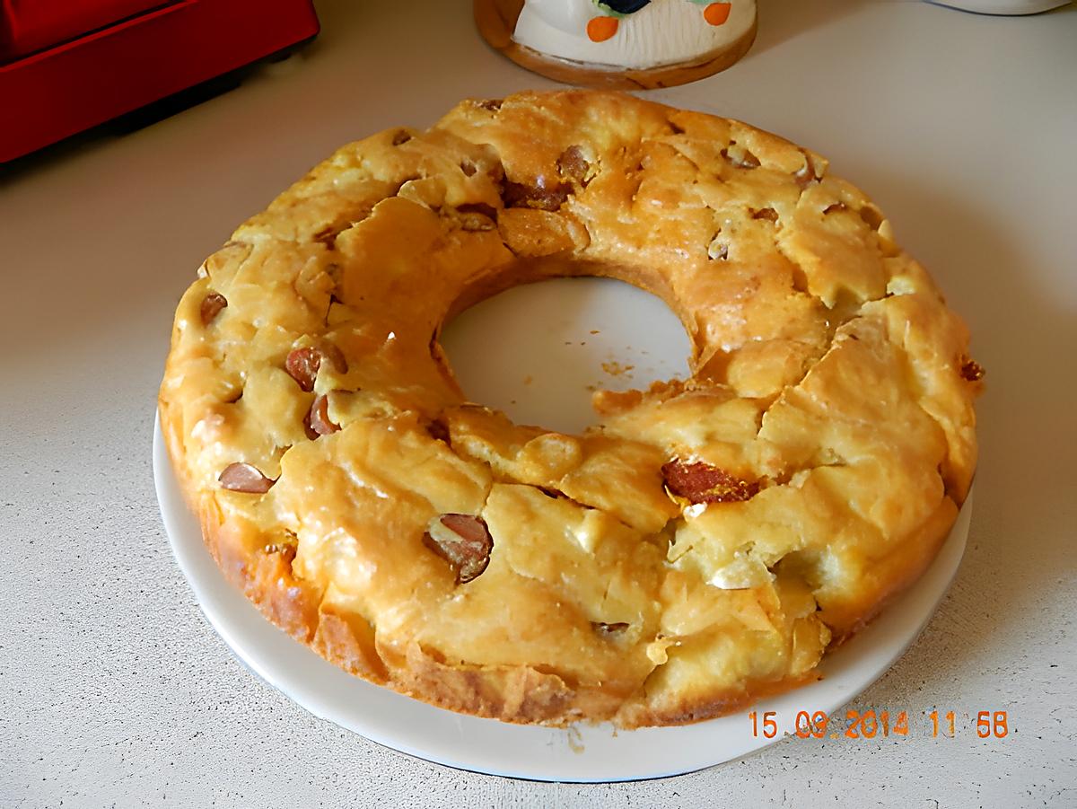 recette Cake knakis chorizo vache qui rit