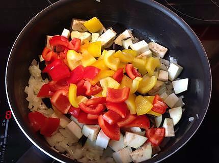 recette Gratin de légumes d'été et viande hachée ( sur base de la recette de Gioisa05!)