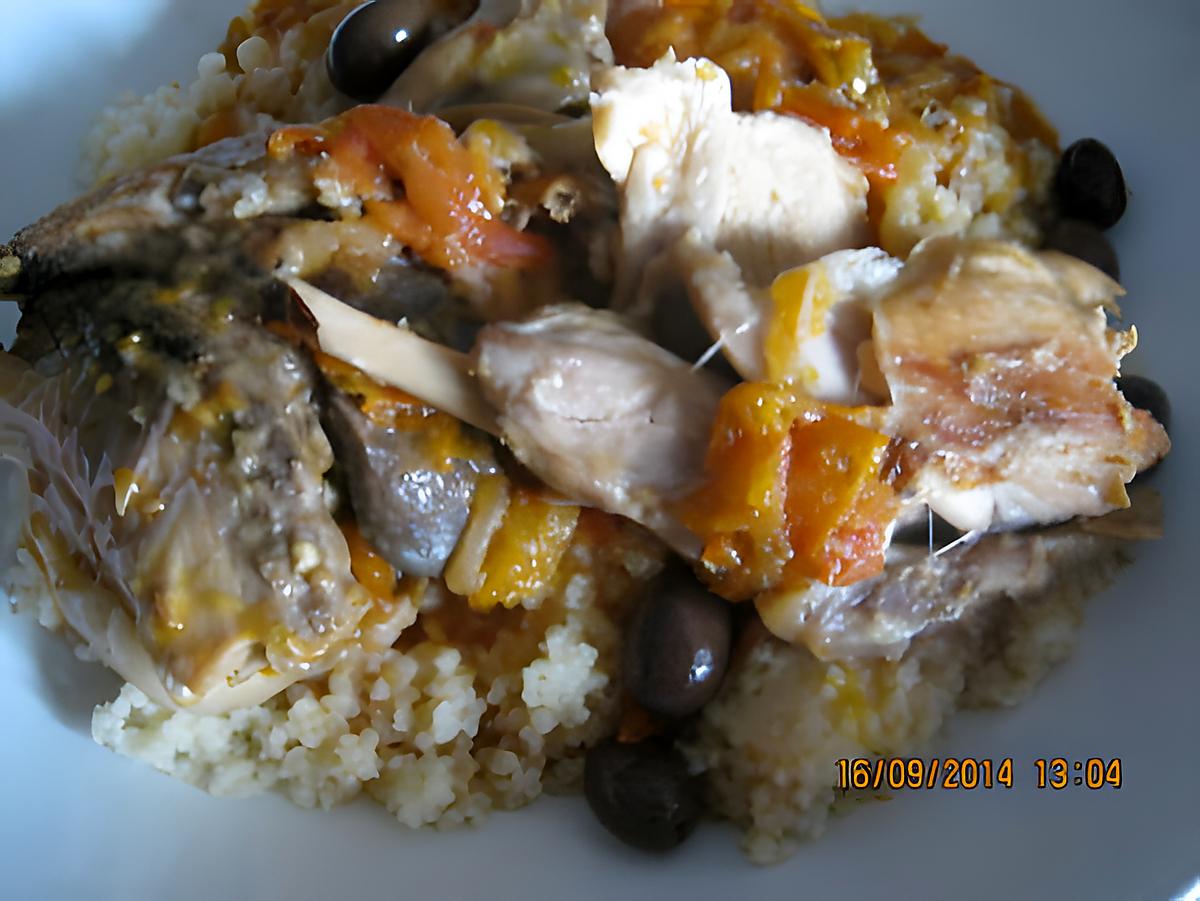 recette Couscous au lapin