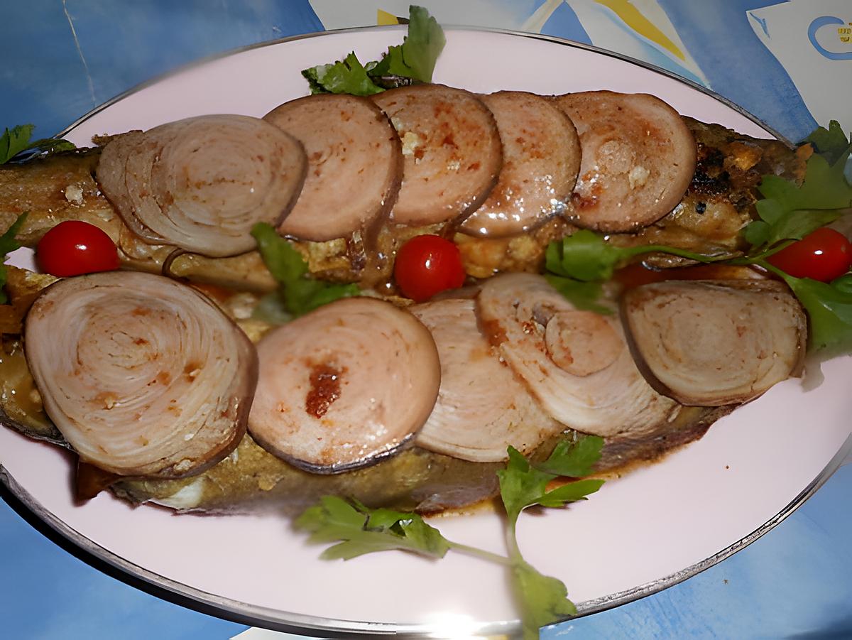 recette lieu jaune a l andouille de guéméné