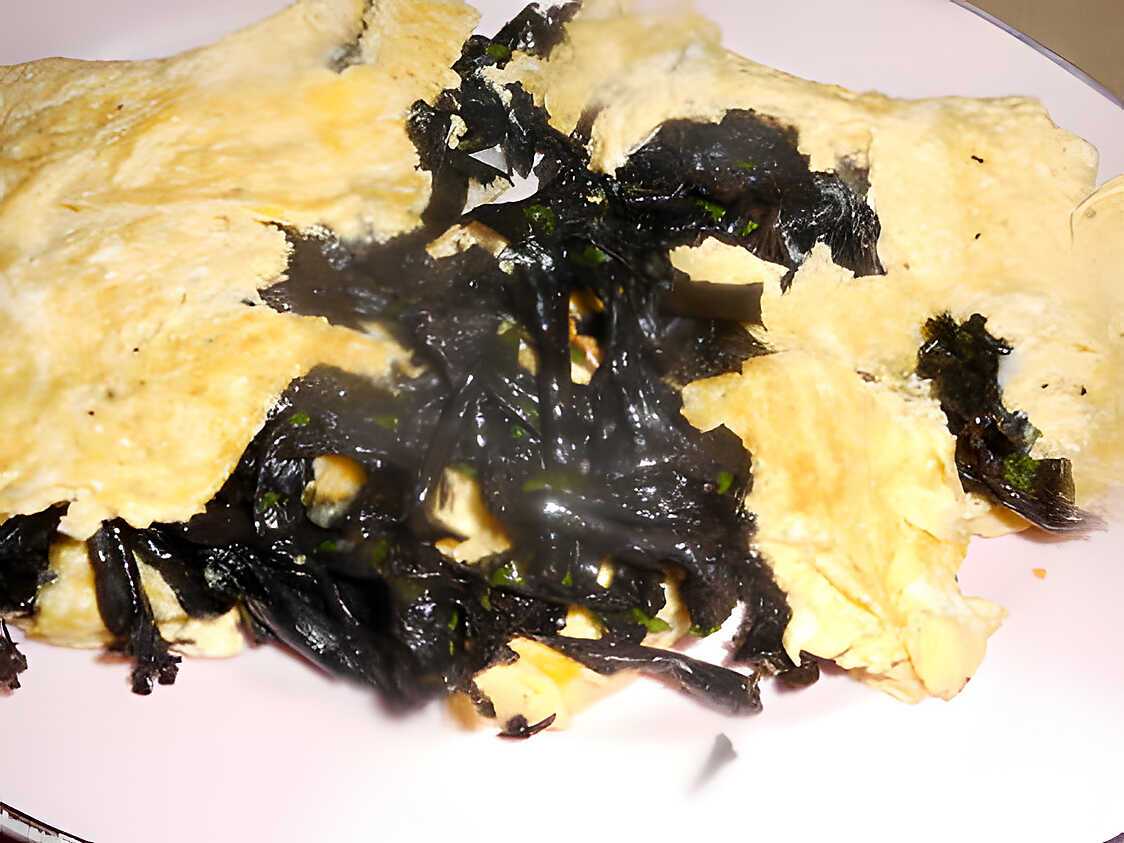 Recette d'Omelette aux trompettes de la mort