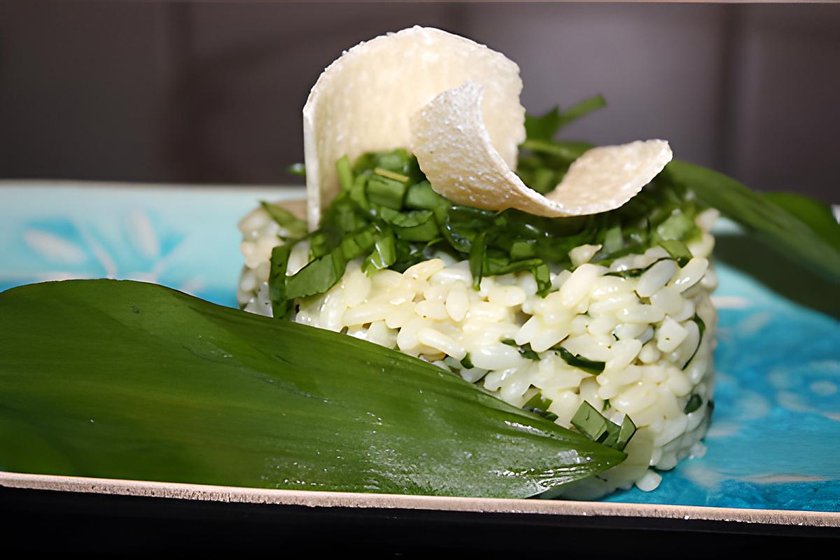 recette Risotto à l'ail des ours