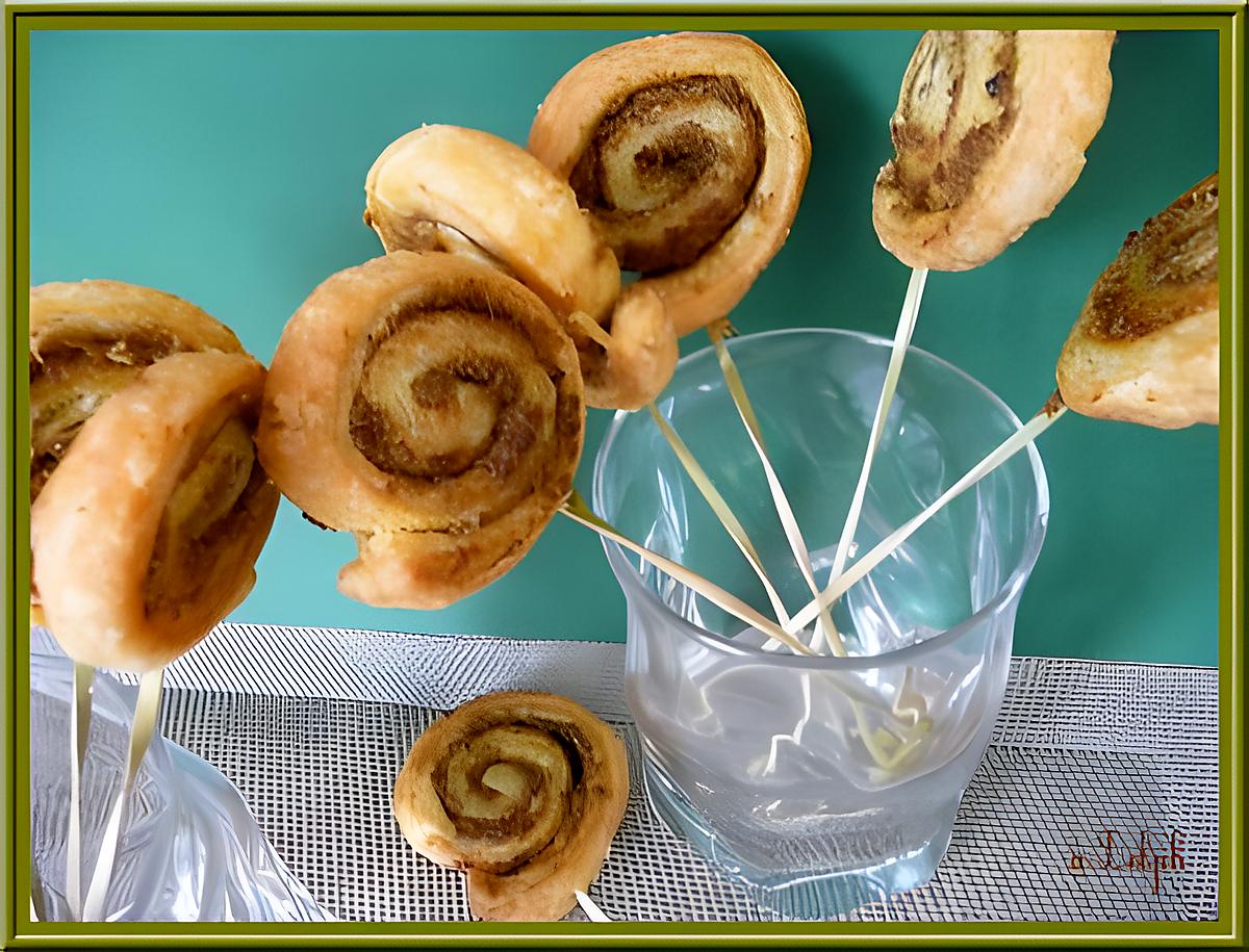 recette Escargots feuilletés à la tapenade verte