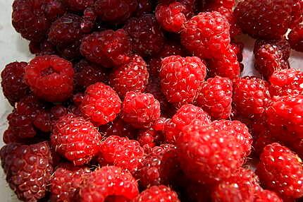 recette Glace aux framboises 2 ème version.