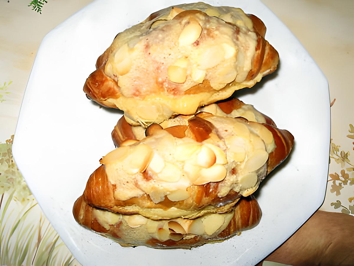 recette croissants aux amandes