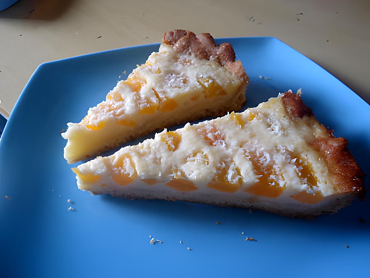 recette Tarte aux abricots