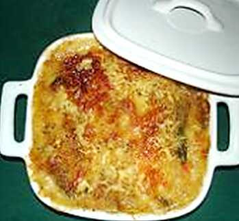 Cassolette de pétoncles aux asperges vertes et champignons