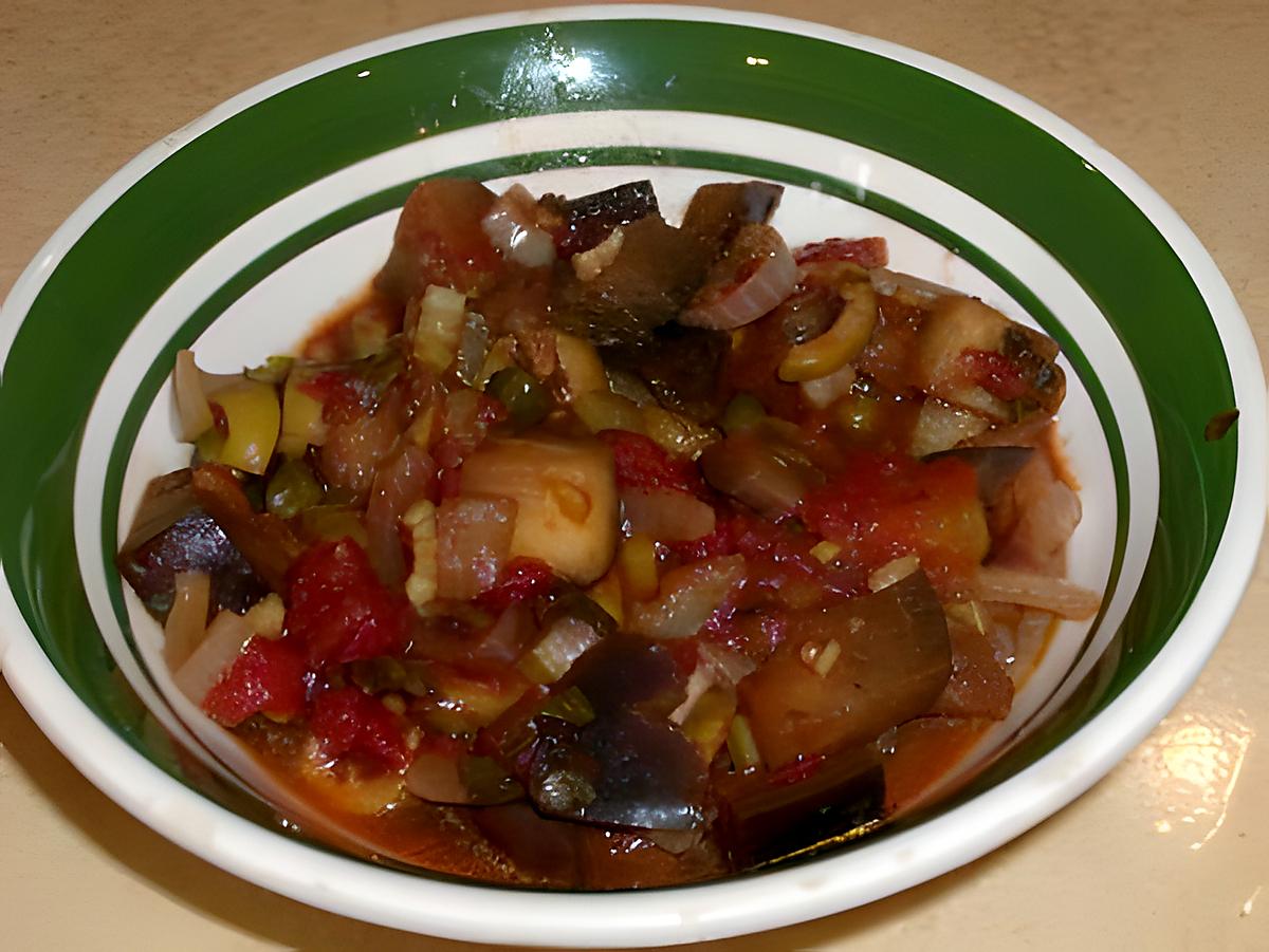 recette Caponata sicilienne