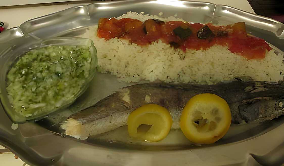 Poisson à la sauce chien traditionnelle