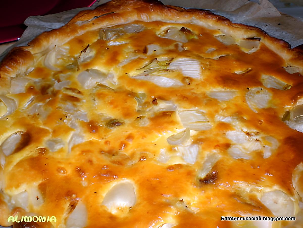 recette QUICHE AUX ENDIVES