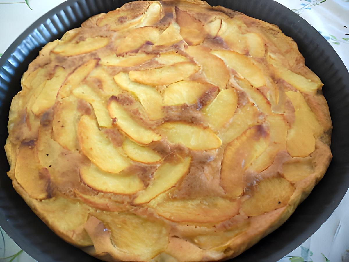 recette Traditionnelle flaugnarde aux pommes (version diabetique également)