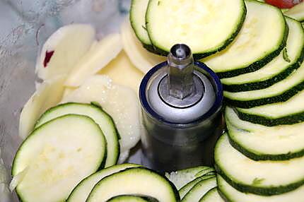 recette Gratin de courgettes au Maroilles