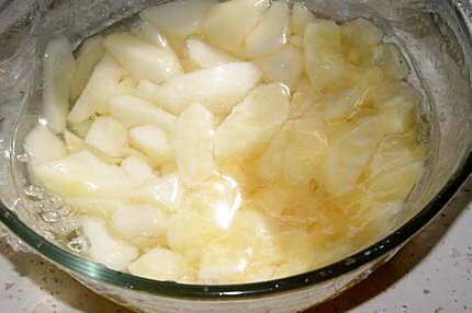 recette Compote de poires/pommes sans sucre