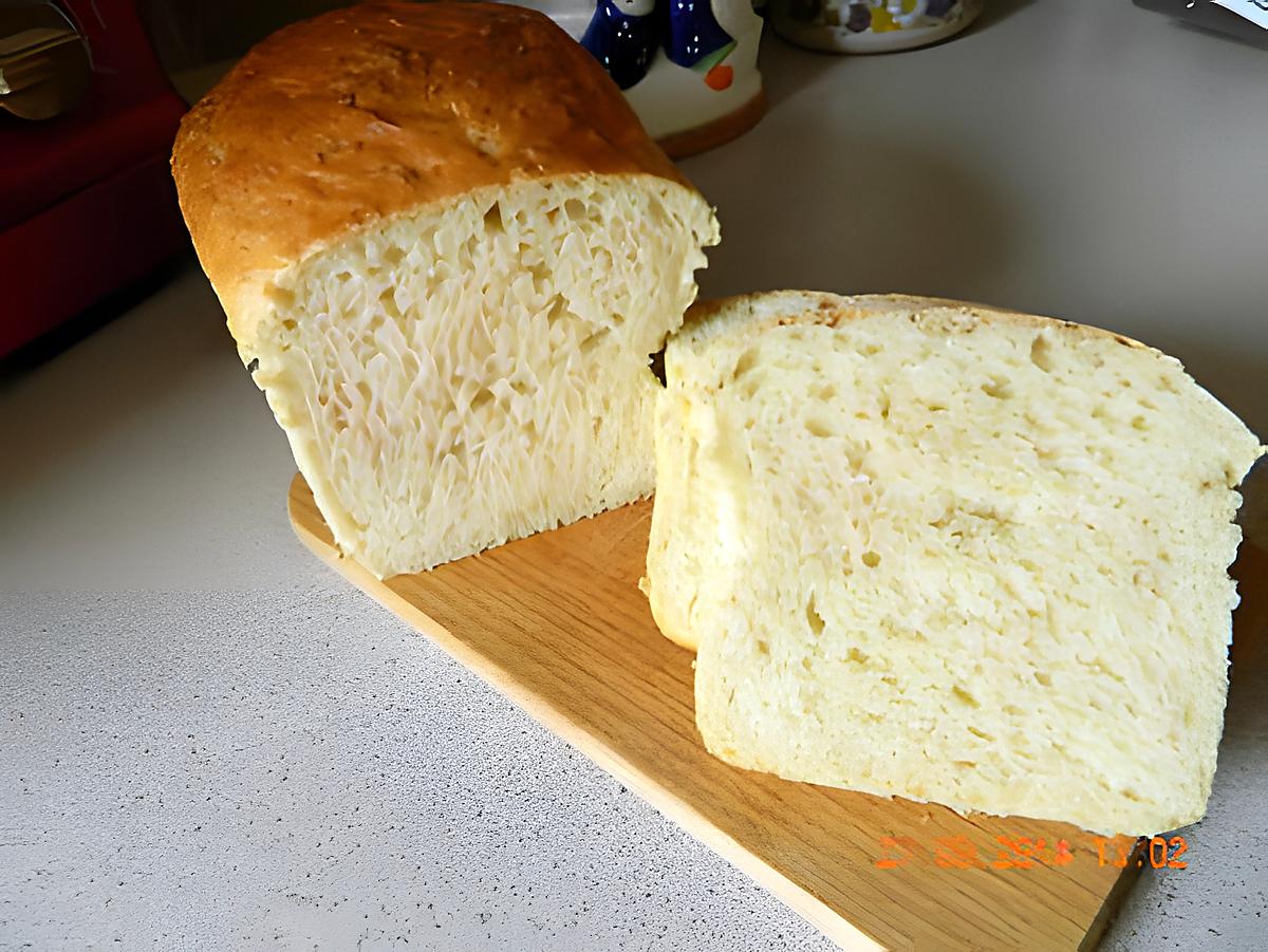 recette pain de mie aux flocons d'avoine