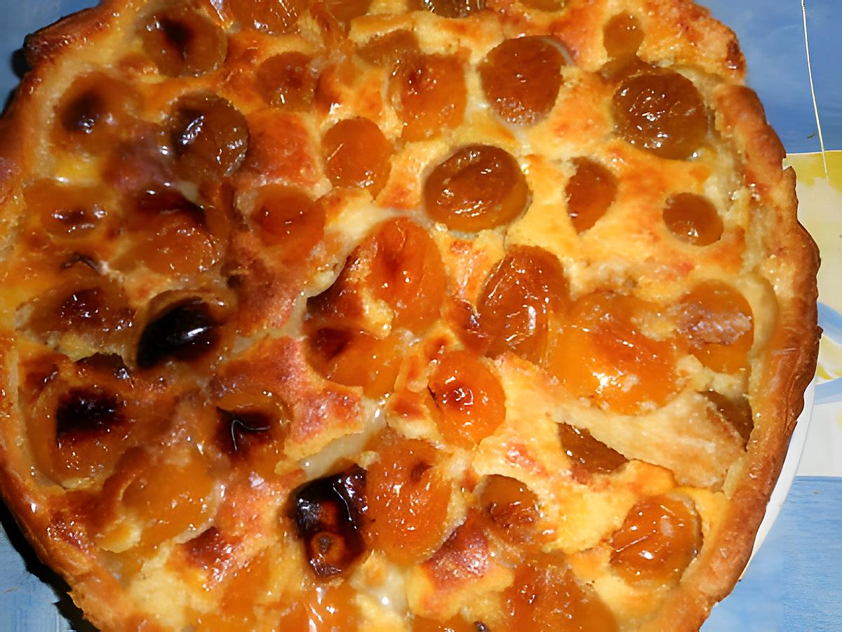 recette Tarte amandine aux reines claudes