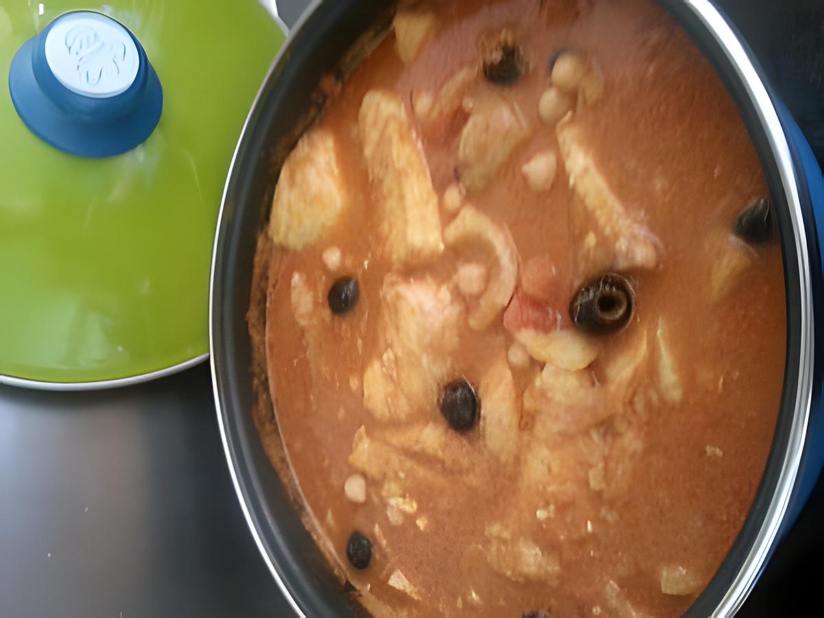 recette Poisson façon tajine