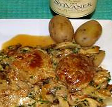 recette Sot l'y laisse de dinde aux champignons  (sot-l'y-laisse)