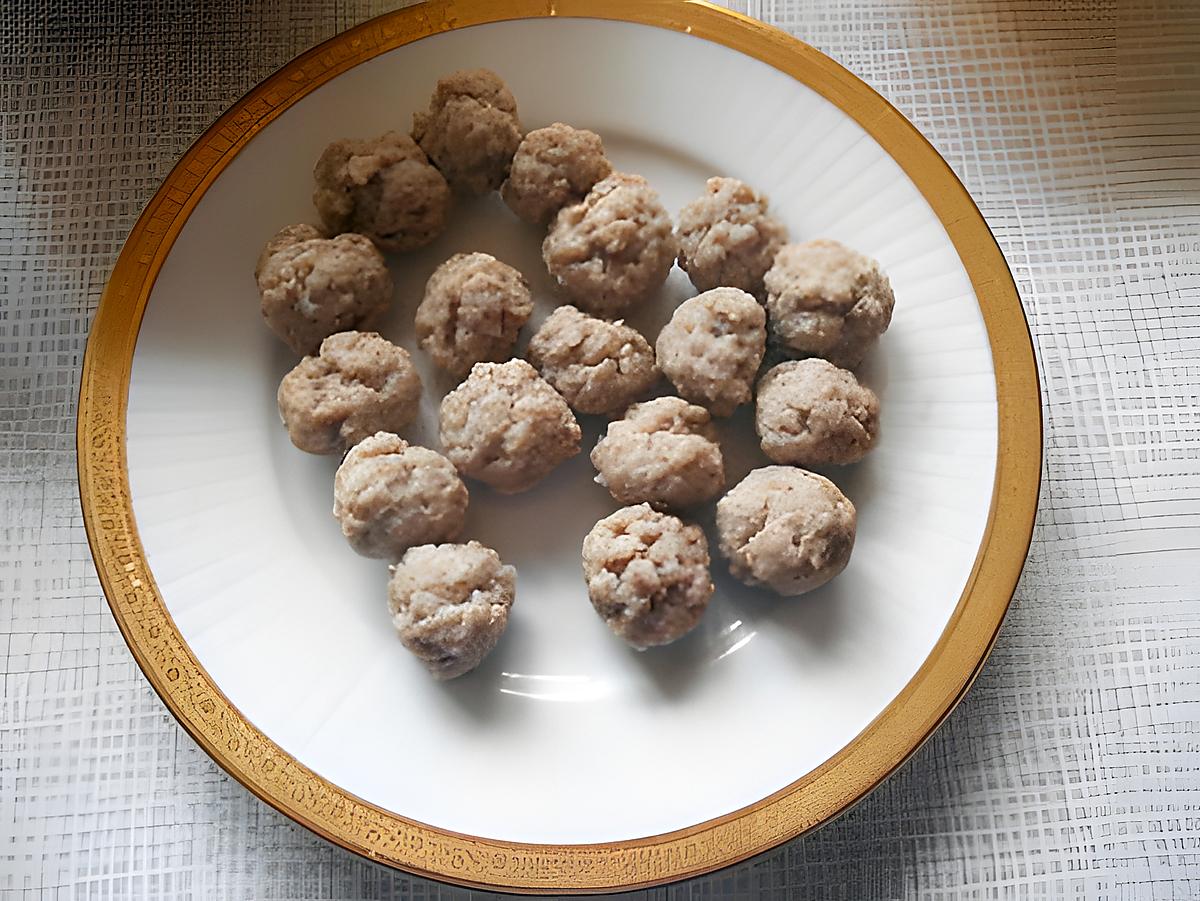 recette Boulette pour soupe ou boulette pochée