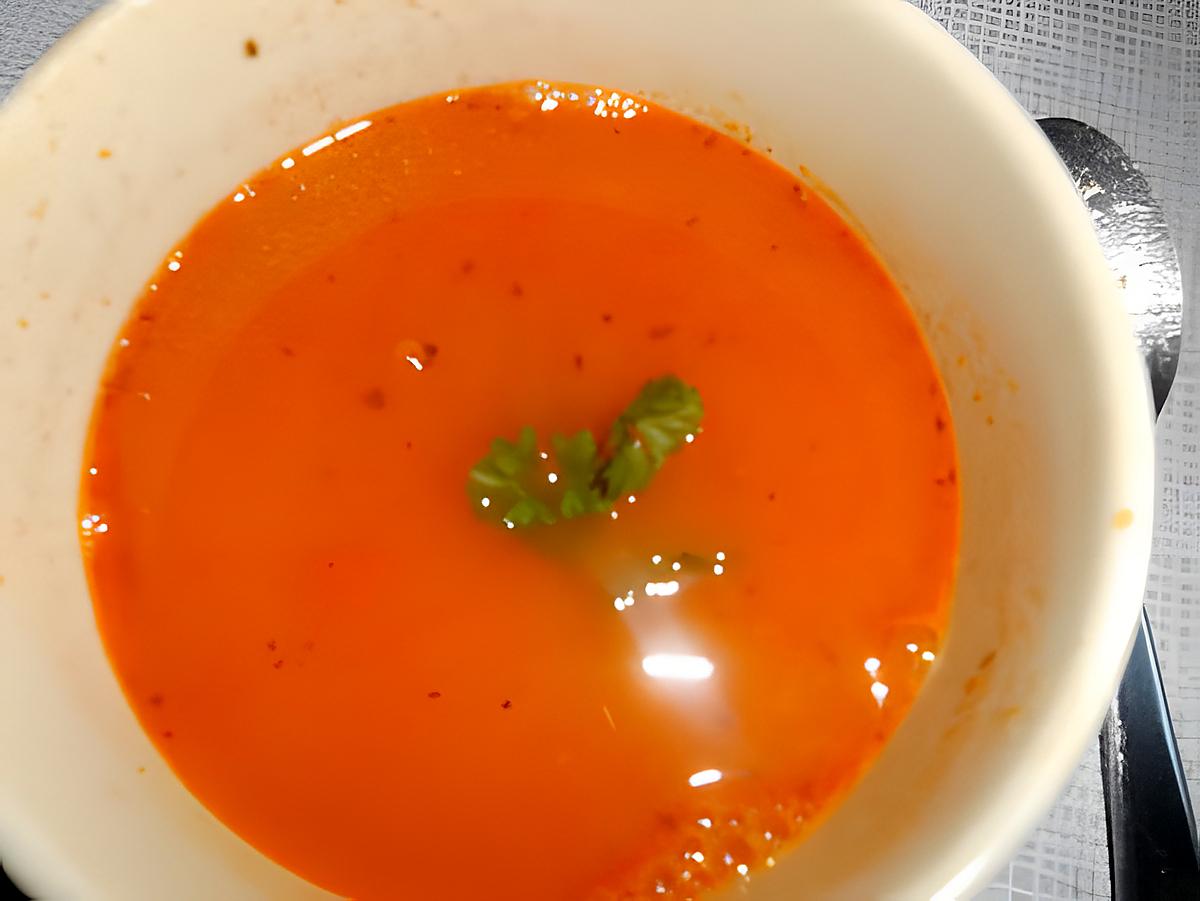 recette Soupe tomate