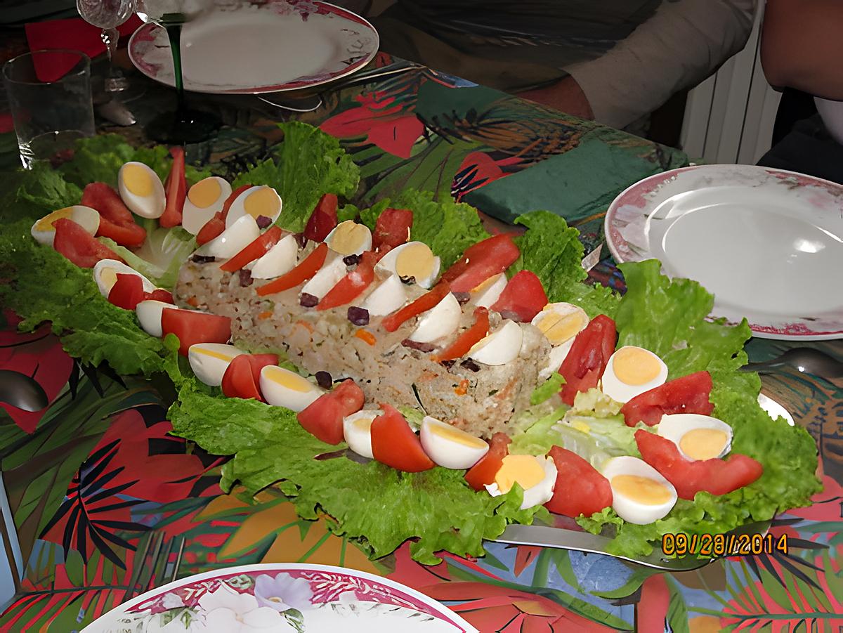 recette La " Maggy " de la terrine de la mer .