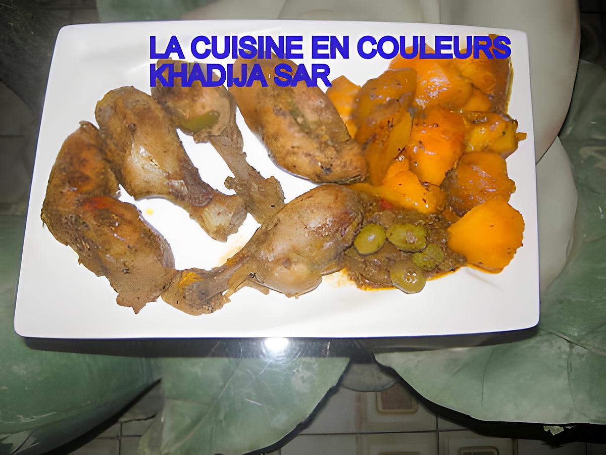 recette Poulet à la mangue