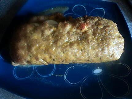 recette Polpettone '' pain de viande italien '' a la sauce tomate