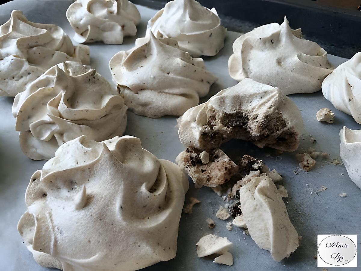 recette Meringues au chocolat