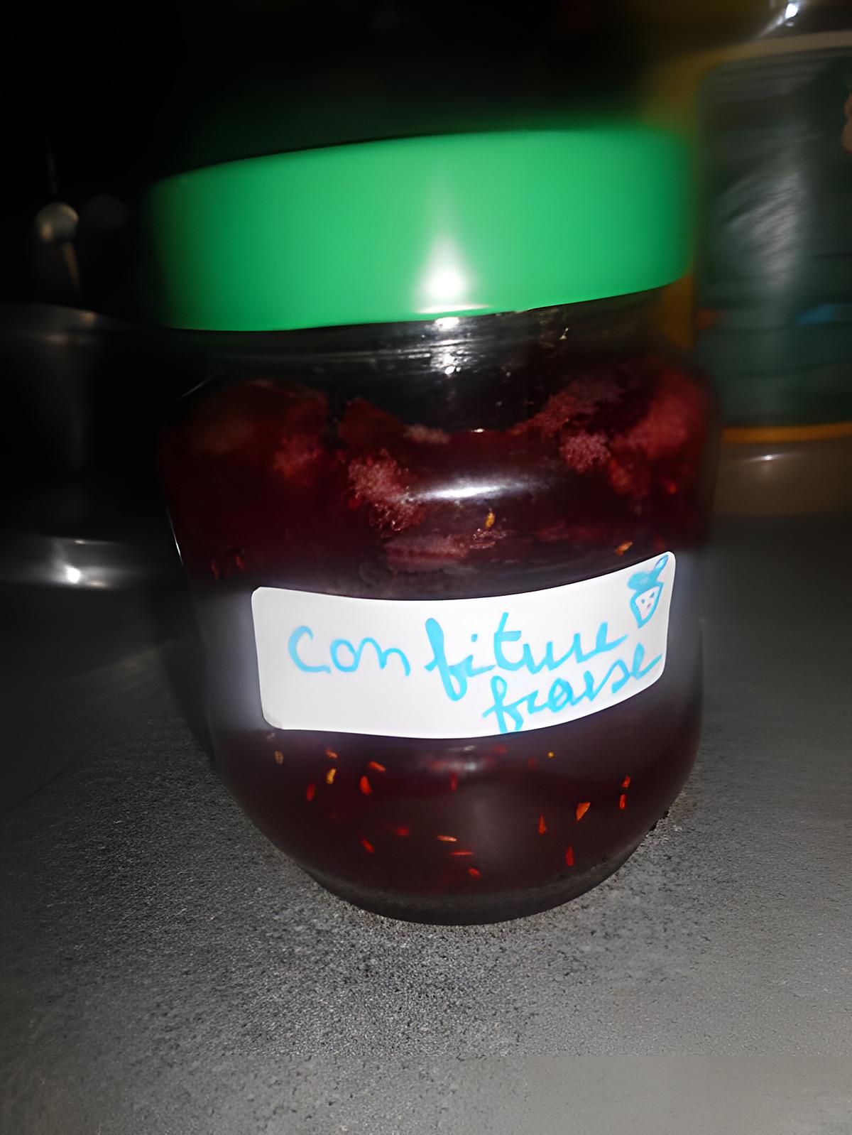 recette Confiture de fraise avec morceaux