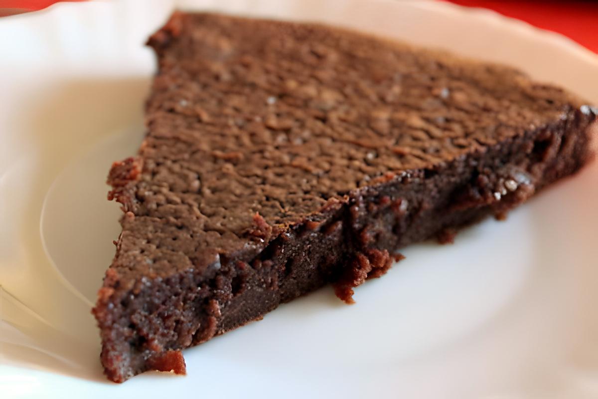 recette fondant intense chocolat noir