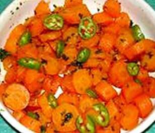 Salade de carottes à la marocaine